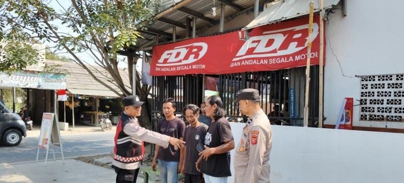 Gencar Anggota Prekat Polsek Banyusari Laksanakan Sosialisasikan Bahaya TPPO