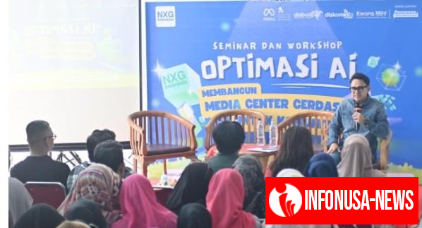 Wakil Bupati Cianjur Abi Ramzi Buka Seminar dan Workshop Optimasi ArtificiaI Intellgence 