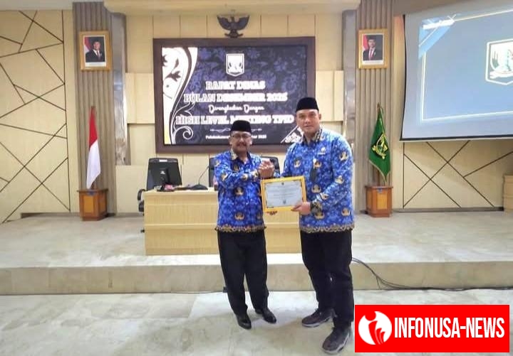 Bapenda Kabupaten Sukabumi Terima Penghargaan, Bupati Asep Japar, dengan Kategori A  Memuaskan
