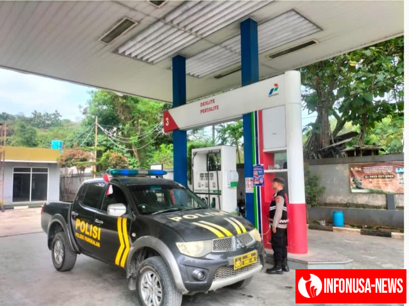 Polsek Pangkalan Optimalkan Patroli Perintis, Jangkau Lokasi Obvit SPBU Pertamina
