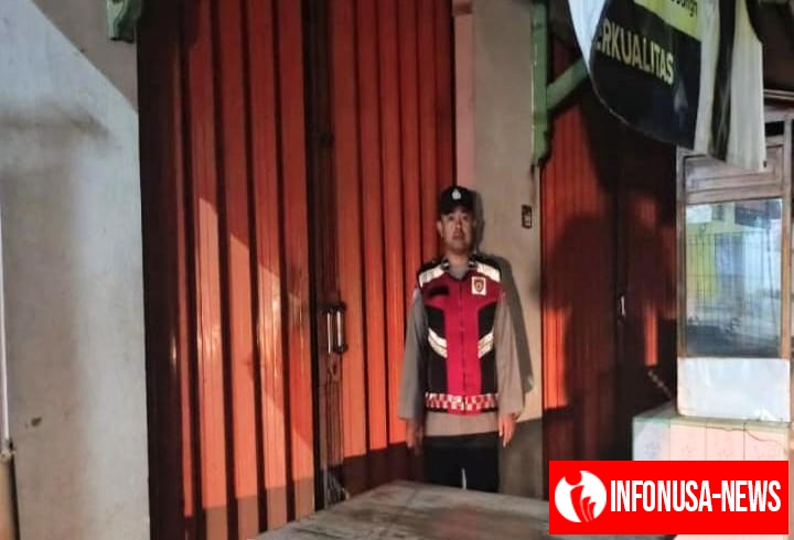 Personil Polsek Tegalwaru Giat Patroli Dinihari di Wilayah Desa Cintalanggeng Cegah Kejahatan