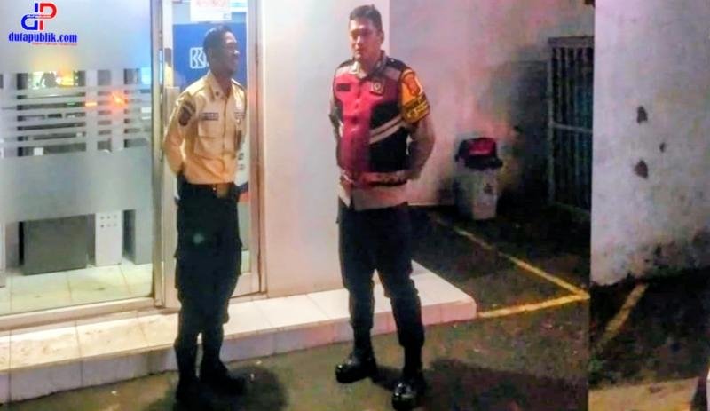 Upaya Anggota Polsek Lemahabang Laksanakan Patroli KRYD Malam Di Obyek Vital