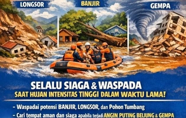 Hujan Tak Henti, Bupati Sumedang Ajak Warga Jaga Alam dan Keselamatan Bersama