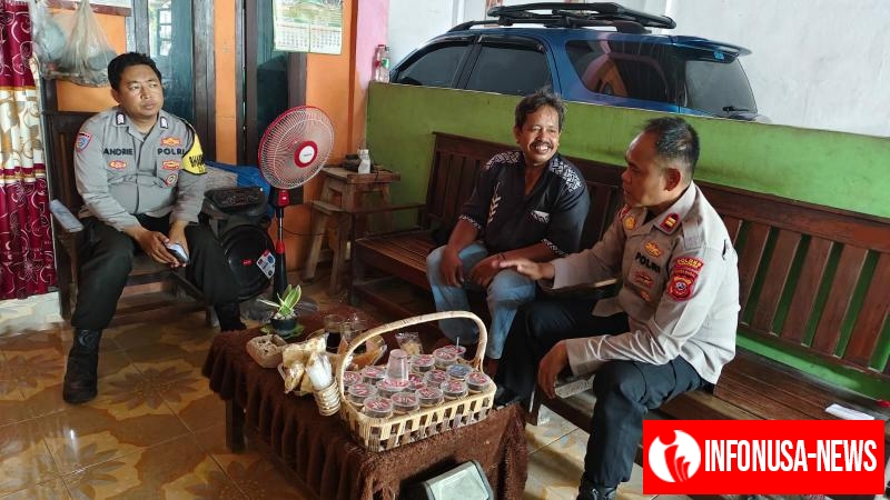 Kapolsek Kotabaru Sambangi Warga Guna Jalin Sinergi Ciptakan Kamtibmas Kondusif