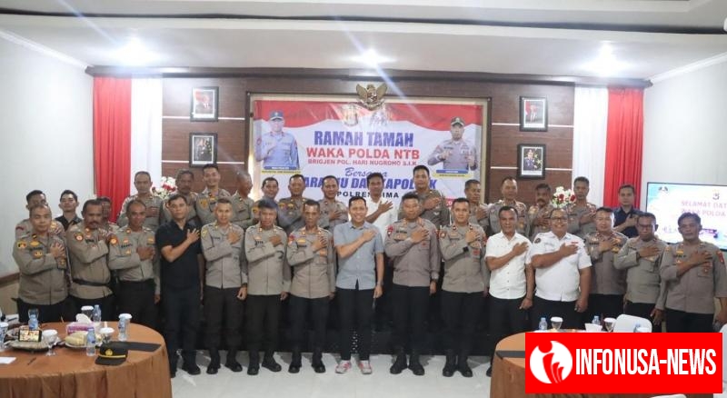 Wakapolda NTB Tinjau Langsung Kamtibmas di Bima dan Dompu