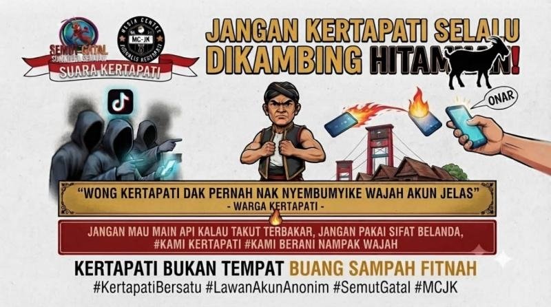 Jangan Kertapati Selalu Dikambing Hitamkan! Oleh Akun Anonim yang Tidak Bertanggung Jawab 