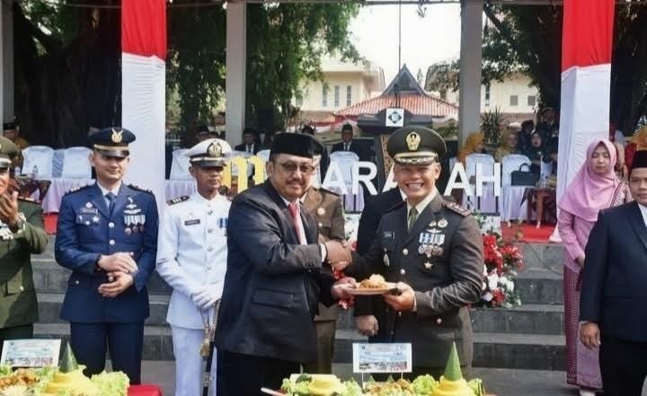 HUT ke-81 TNI di Sukabumi, Bupati Asep Japar: Kekuatan TNI Tumbuh Bersama Rakyat
