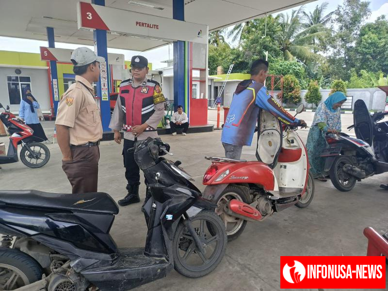 Rutin Laksanakan Patroli di objek vital, Polisi Polsek Tempuran sampaikan pesan kamtibmas ke karyawan