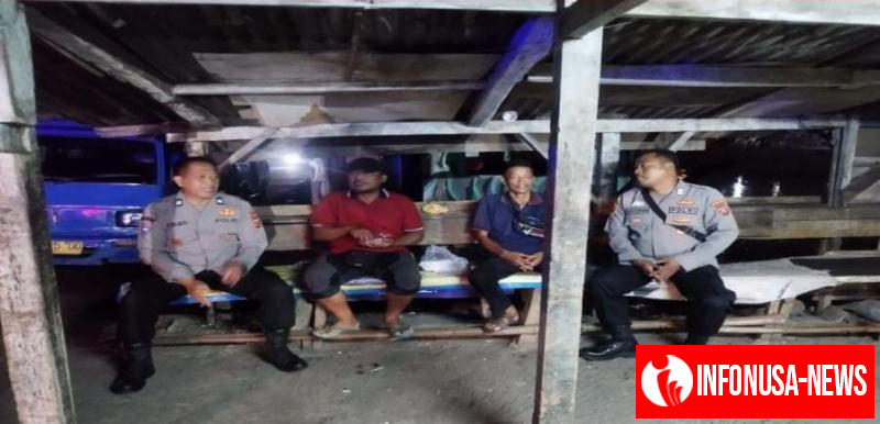Upaya Sambangi Poskamling Personil Polsek Purwasari Polres Karawang Pastikan Rasa Aman Dimalam Hari