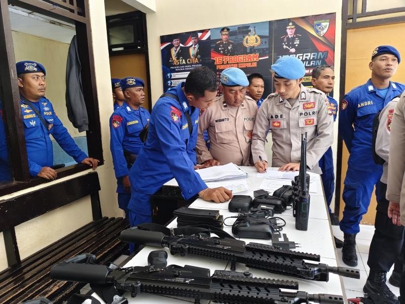 BIDPROPAM POLDA NTB LAKSANAKAN GAKTIBPLIN DAN MITIGASI DI MAKO DITPOLAIRUD