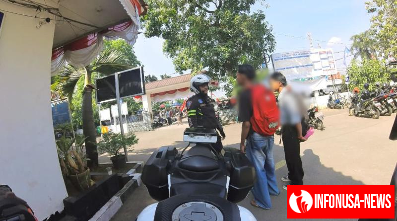 Upaya Unit Kamsel Satlantas Polres Karawang, Bina Etika Tertib Berlalu Lintas Kepada Pelajar