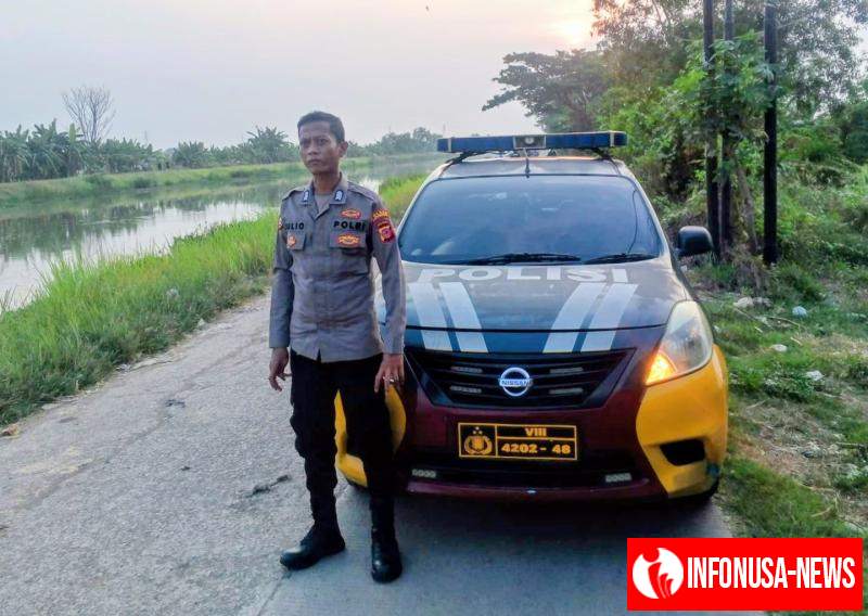 Patroli Polsek Kotabaru Sisir Jalur Rawan Terjadinya Gangguan Kamtibmas
