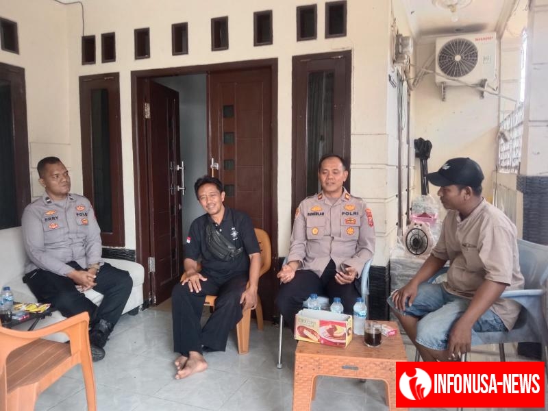 Kapolsek Kotabaru Sambangi Tokoh Wujudkan Sinergi Dengan Masarakat