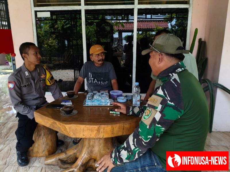 Bhabinkamtibmas Desa Baturaden Ajak Masyarakat untuk Menjaga Kamtibmas Melalui Kegiatan Sambangnya
