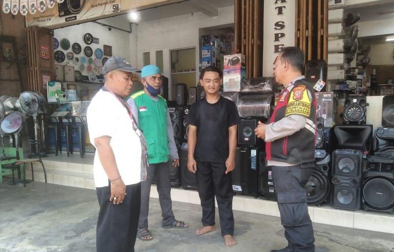 Polisi Polsek Telagasari Sebar Himbauan Cegah TPPO di Lingkungan Masyarakat