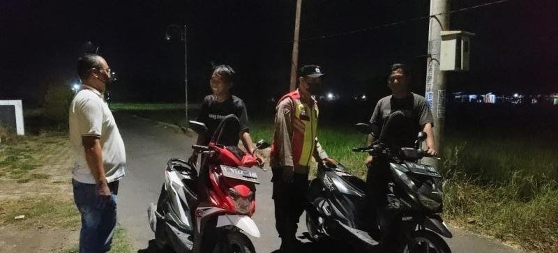 Upaya Polsek Banyusari Gencar Melaksanakan Razia Sepeda Motor Berknalpot Brong di Wilkum