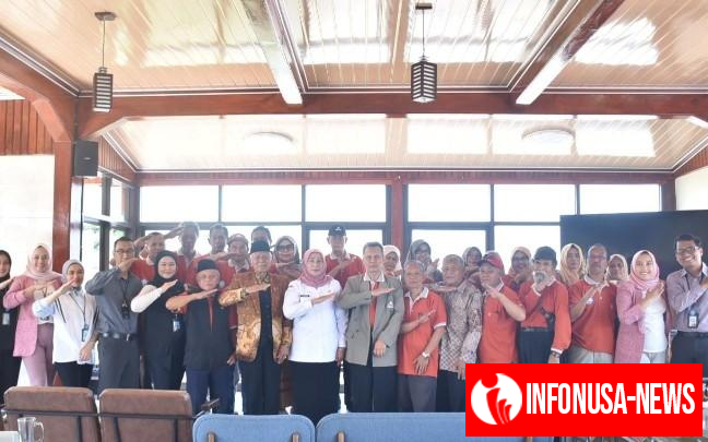 Berikan Motivasi & Sosialisasikan KTA Anggota PWRI, Wabup Kuningan Tuti Andriani Minta Pensiunan Tetap Berkarya