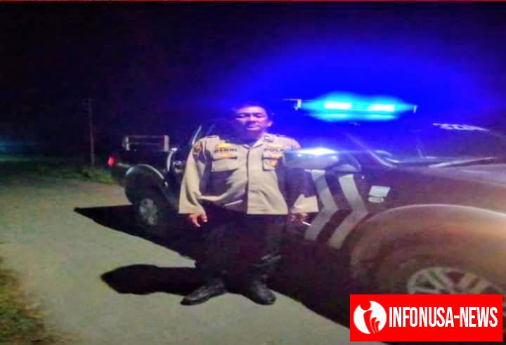 Upaya Prekat Polsek Banyusari Kembali Lakukan Giat Patroli Jalan Raya Antisipasi Kejahatan