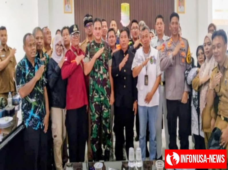 Kapolsek Cikampek Ikuti Rapat Minggon Tingkat Kecamatan Cikampek, Narsum KaBapenda Provinsi Jawa Barat