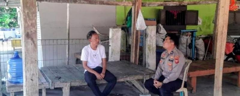 Bhabinkamtibmas Desa Telarsari Sambang Door to Door, Perkuat Sinergi Kamtibmas dengan Warga