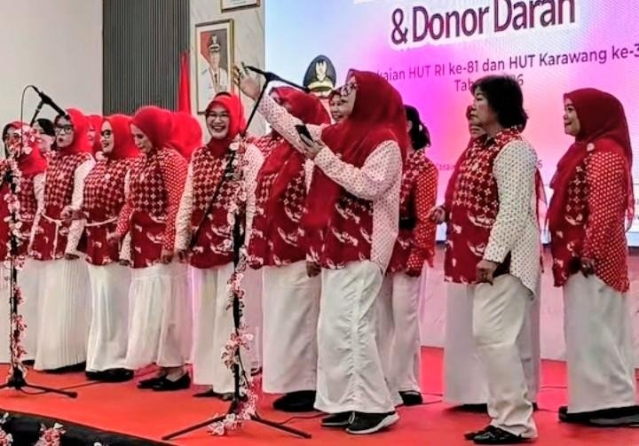Semarakkan HUT RI dan Hari Jadi Karawang, GOW Hadirkan Lomba Paduan Suara hingga Donor Darah
