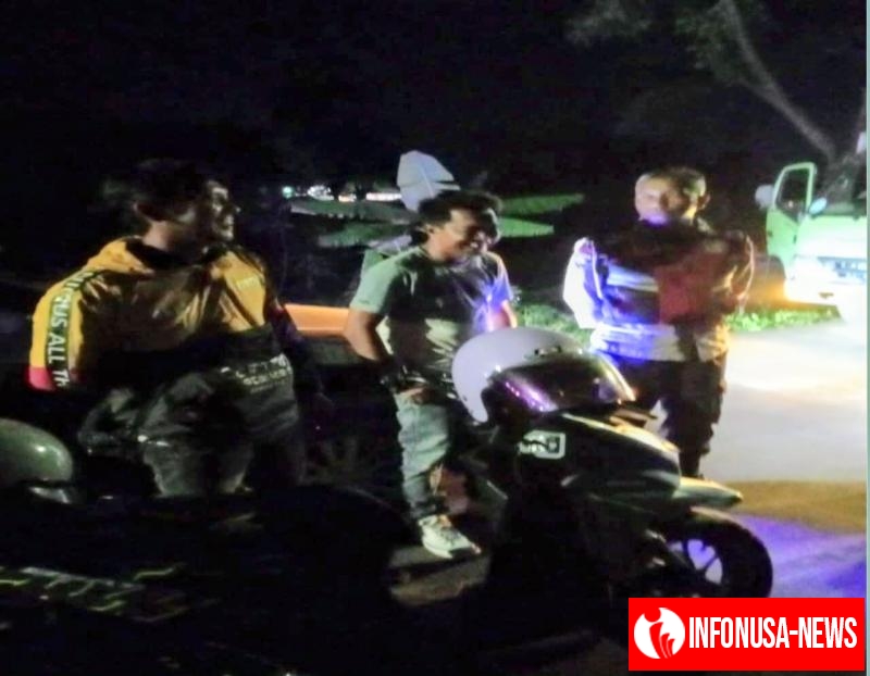 Cegah Pekat dan Edukasi Masyarakat,Personil Polsek Tegalwaru Patroli Dinihari di Jalan Baru Sangkuriang Loji