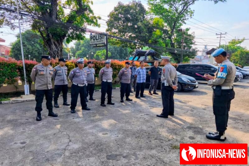 Apel Pagi Polsek Cikampek, Tingkatkan Disiplin dan Kehadiran Personil