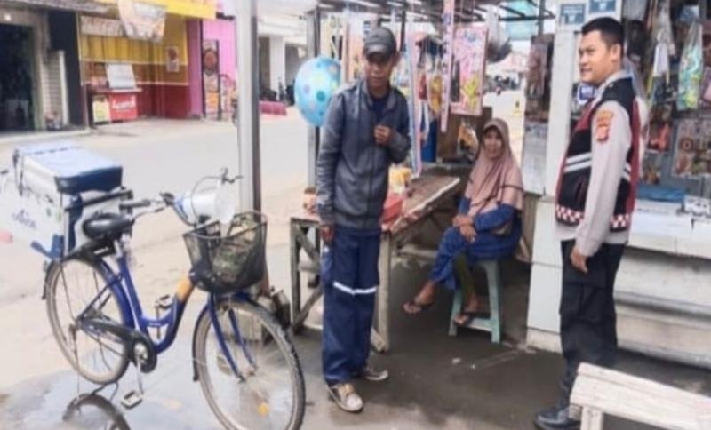 Terus Berupaya Anggota Prekat Polsek Banyusari Giat Patroli Jalan Raya Antisipasi Kejahatan di wilayah