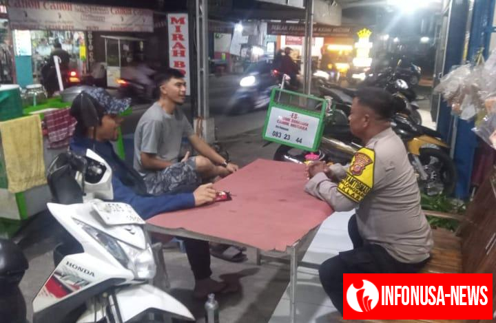 Bhabinkamtibmas Polsek Klari Melaksanakan Sosialisasikan Bahaya Judi Online