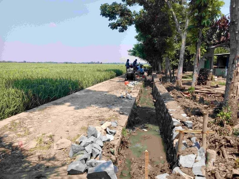 Proyek Drainase Telarsari Rp189 Juta Dikerjakan Sesuai Prosedur Teknis dan Jadwal Kontrak