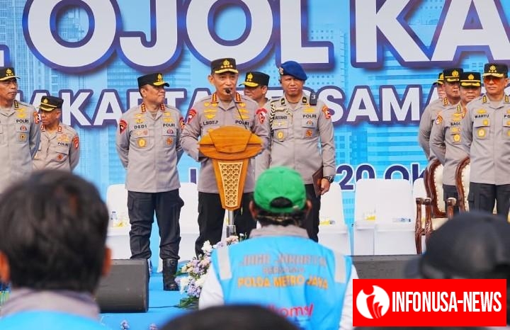 Kapolri Jenderal Listyo Sigit Prabowo Ajak Ojek Online Bersinergi Jaga Kamtibmas