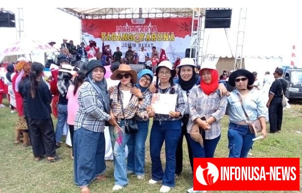 Warga Tumpah Ruah Meriahkan HUT RI ke-80, Katar Jomin Barat Kotabaru Menggelar Kegiatan Spektakuler Bertajuk Gebyar Mahakarya