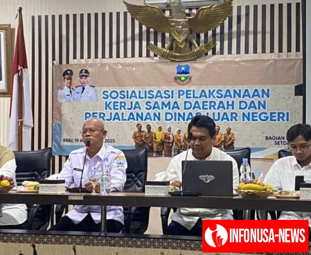Tingkatkan Kapasitas Aparatur Melalui Sosialisasi Pelaksanaan Kerja Sama Daerah dan Perjalanan Dinas Luar Negeri di Pemkab Garut