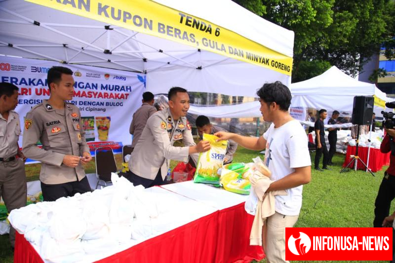 Polri Dukung Gerakan Pangan Murah, Bantu Masyarakat Dapatkan Sembako dengan Harga Terjangkau