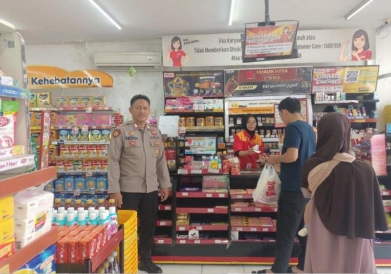 Polsek Purwasari Gencarkan Patroli KRYD di Pusat Perbelanjaan, Ini Imbauan Petugas Cegah C3