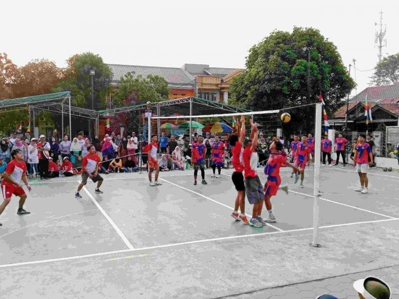 Voli Satukan Warga, Desa Jomin Barat Semarakkan HUT ke-81 RI dengan Semangat Kebersamaan