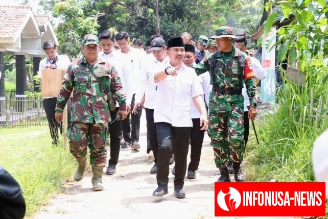 Pemerintah Kabupaten Bekasi Mengapresiasi Pelaksanaan Kegiatan TNI Manunggal Membangun Desa (TMMD) ke-126 Tahun 2025 yang Dipusatkan di Desa Nagacipta, Kecamatan Serang Baru