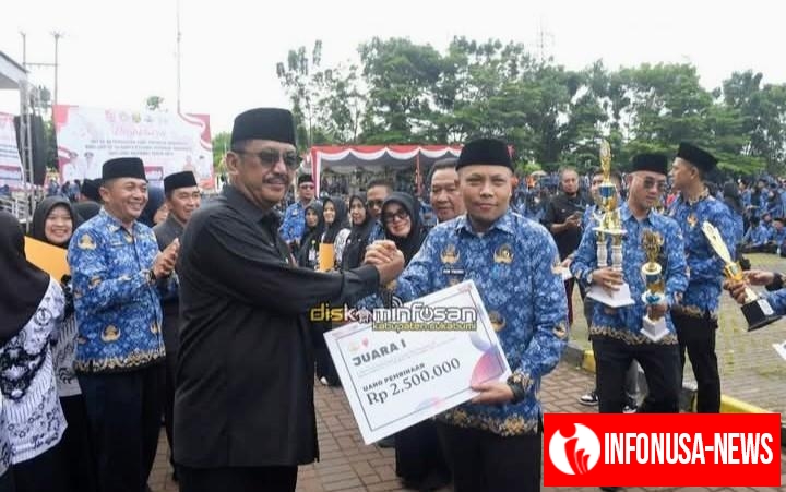 Sebanyak 8.164 PPPK Paruh Waktu Dilantik, Bupati Sukabumi H. Asep Japar Tegaskan Pengabdian & Pelayanan Publik 