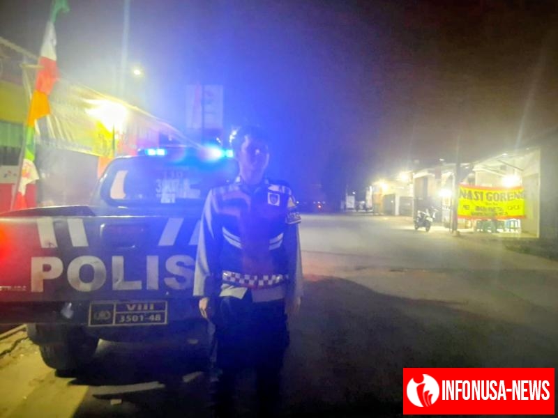 Polsek Telagasari Gelar Patroli Malam Antisipasi Gukamtibmas