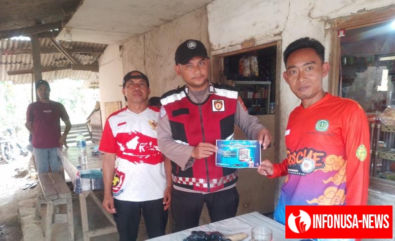 Polsek Pangkalan Laksanakan Sosialisasi Pengaduan Cepat Propam Polri kepada Warganya