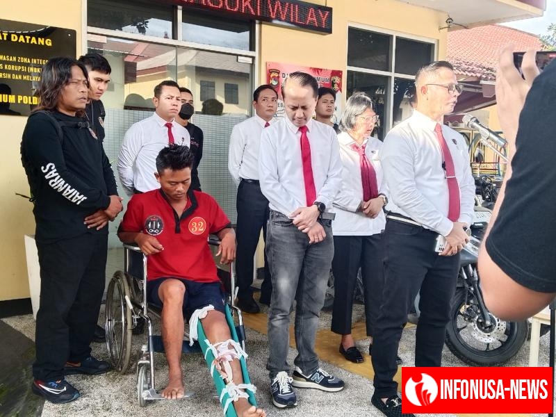 Dua Pelaku Curas Terhadap WNA di Jalur Pantai Pink Ditangkap Tim Puma Polda NTB