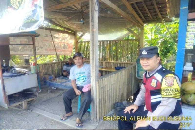 Upaya Aipda Abdul Rahman Prekat Polsek Banyusari Kembali Gencar Sosialisasikan Bahaya TPPO