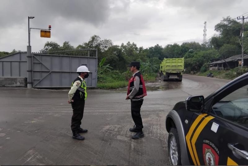 Gelar Patroli Prekat, Polsek Pangkalan Rangkul Security untuk Selalu Jaga Kamtibmas di PT. Juishin