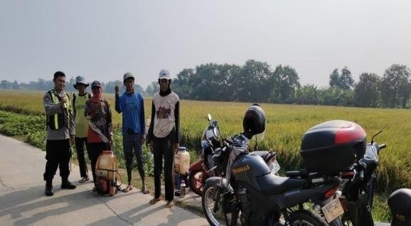 Prekat Polsek Banyusari Sosialisasikan Bahaya TPPO di Wilayah Binaan