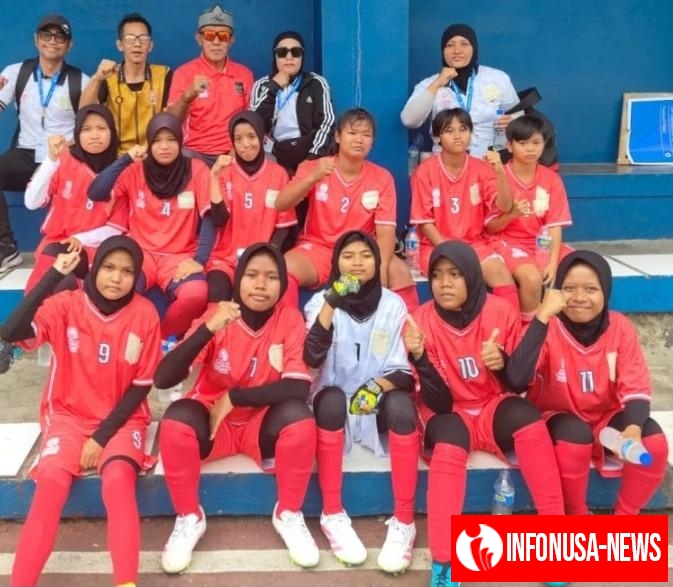 Vika Aura Rizki Amalia Tampil Bersama Timnas Indonesia Dalam Ajang Special Olympics Southeast Asia Football