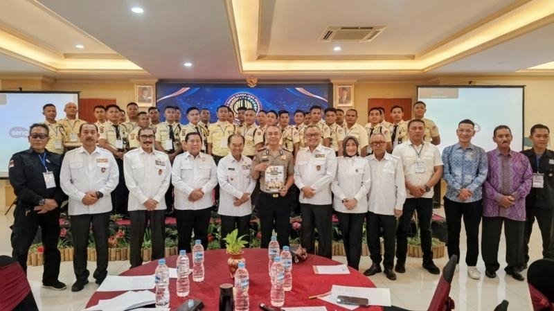 Polda NTB Dorong Satpam Lebih Profesional dan Humanis Lewat Sosialisasi Modul Sapa Satpam