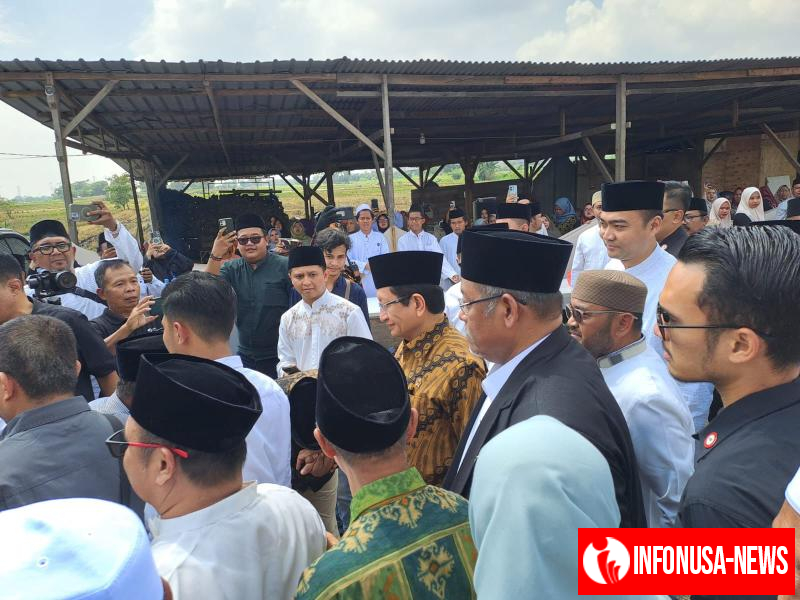 Sukseskan Maulid Nabi dan Peresmian Ponpes, Polres Karawang Kawal Kunjungan Menteri dengan Aman