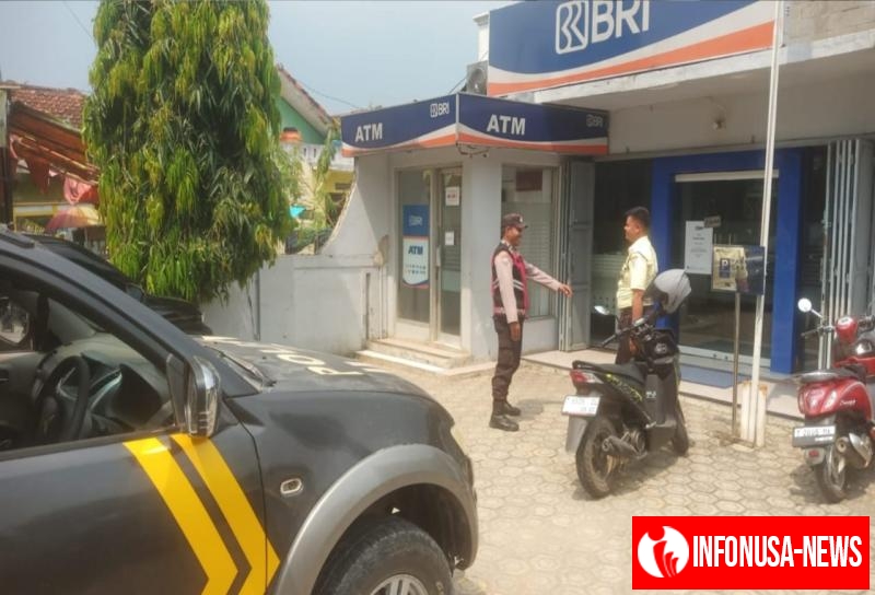Polsek Pangkalan Gelar Patroli Wilayah, Jaga Unit Perbankan Tetap Aman dan Kondusif