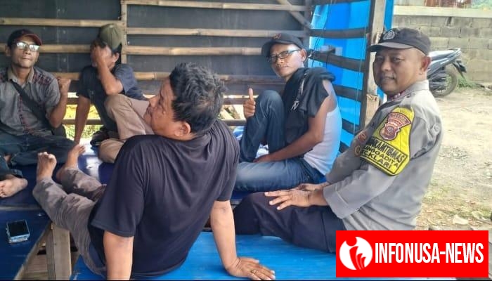 Bhabinkamtibmas Polsek Klari Sambangi Pangkalan Ojeg