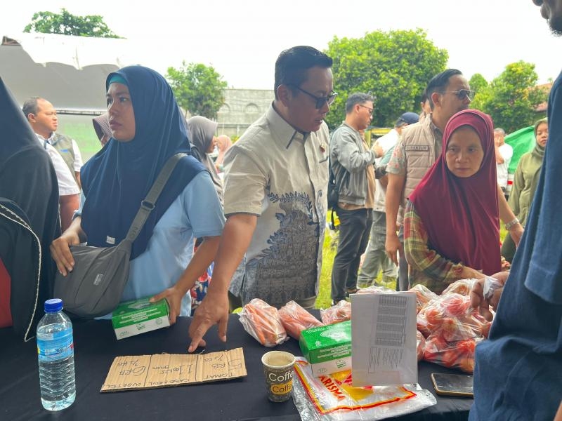 Dirreskrimsus Polda NTB Hadiri Gerakan Pangan Murah Nasional, Tegaskan Pengawasan Ketat Jelang HBKN 2026